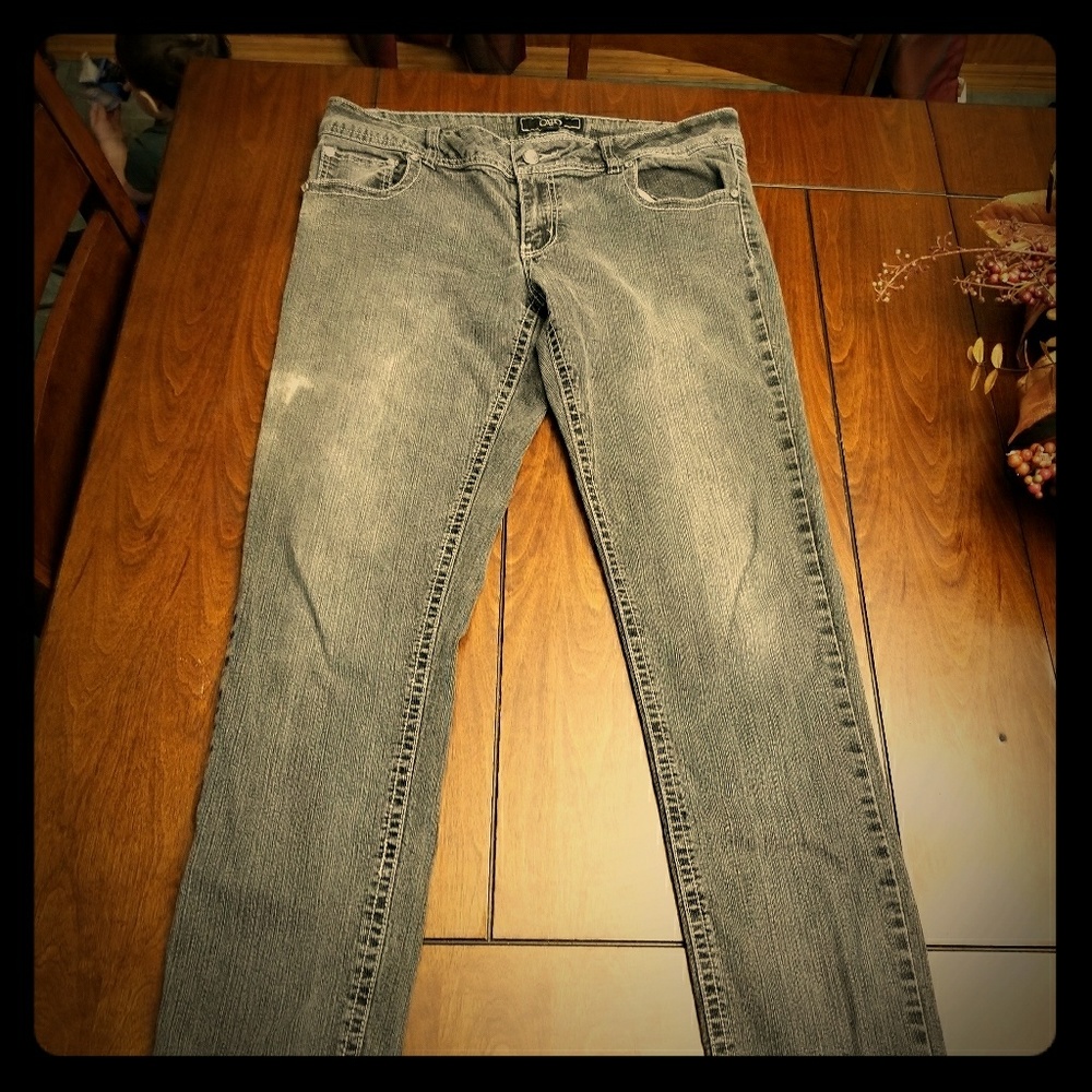 CATO black faded jeans